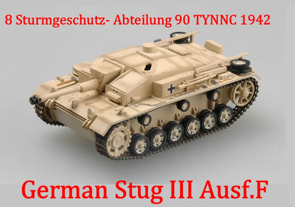 Easy Model 1/72 Germany Stug III Ausf.F/8 Sturmgeschutz-Abteilung 90 TYNNC 1942 - Image 1 of 4