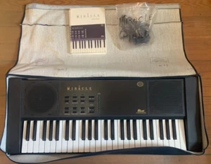 Teclado, libro, accesorios y adaptador de CA Miracle Piano (Nintendo NES, 1990) - Imagen 1 de 8