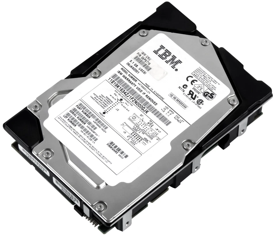 Hard Drive IBM 06P5716 ST39251LC 9.1GB 15K 4MB SCSI U160 3.5'' - Image 1 of 3