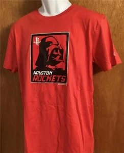 Camiseta Star Wars Darth Vader / Houston Rockets New Era Talla M - Imagen 1 de 1