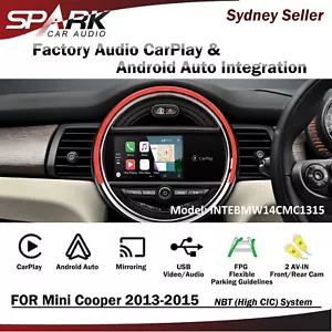 WIRELESS CARPLAY ANDROID AUTO MIRROR LINK UPGRADE FOR MINI COOPER NBT 2013-2015 - Bild 1 von 4