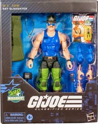Hasbro GI Joe Classified Series Mad Marauders #129 SGT SLAUGHTER 6” Figure NEW - Image 1 of 3