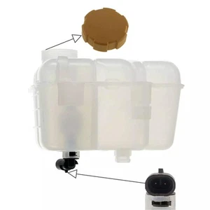 Coolant Expansion Tank with Cap & Sensor Fits Vauxhall/opel Astra Astravan H - Picture 1 of 8