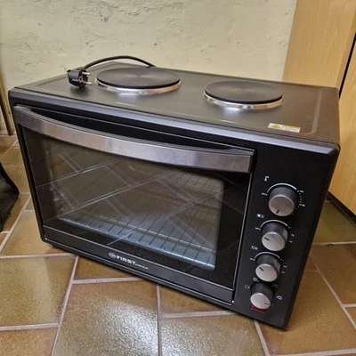 TZS First Austria - 30 Liter 3200 Watt Mini-Backofen mit Kochplatten und Krümel - Bild 1 von 4