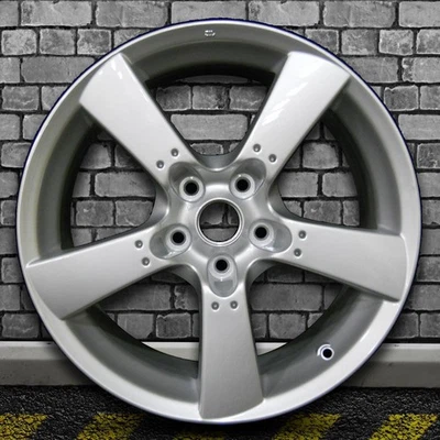 Rueda Full Face Bright Fine Silver OEM para Mazda RX-8 2003-2008 - 18x8 Foto 1 de 3