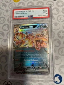 Pokemon SV Scarlet & Violet Paldean Fates Double Rare Charizard ex 054/091 PSA 9 - Bild 1 von 2