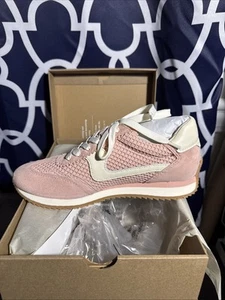 Dolce Vita B.NTCD Mesh Shoes Size 8 Rose Woven Pink White Casual Sneakers NIB - Picture 1 of 7