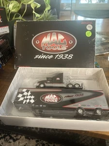 1998 Limited Edition Mac Tools Racing Semi Tractor Trailer Die-Cast - Picture 1 of 1