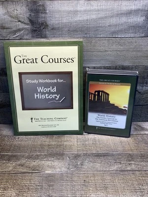 World History: The Fertile Crescent to the American Revolution Workbook & DVD’s Foto 1 de 4