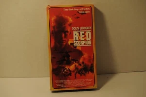 Red Scorpion, Dolph Lundgren, War Movie, VHS video - Picture 1 of 3