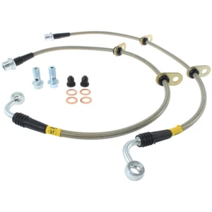 StopTech 950.44022 Front Braided Stainless Brake Line for 1995-04 Toyota Tacoma - Picture 1 of 2