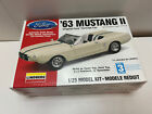 Vintage Lindberg 1963 Mustang II Concept 1:25 Scale Model Kit  - FACTORY SEALED!