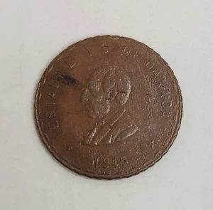 1915 Mexico-Revolutionary 10 Centavos coin - Picture 1 of 2