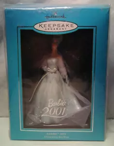 Hallmark Keepsake Holiday Ornament Barbie in Blue Sparkle Gown bagged 2001 - Picture 1 of 1