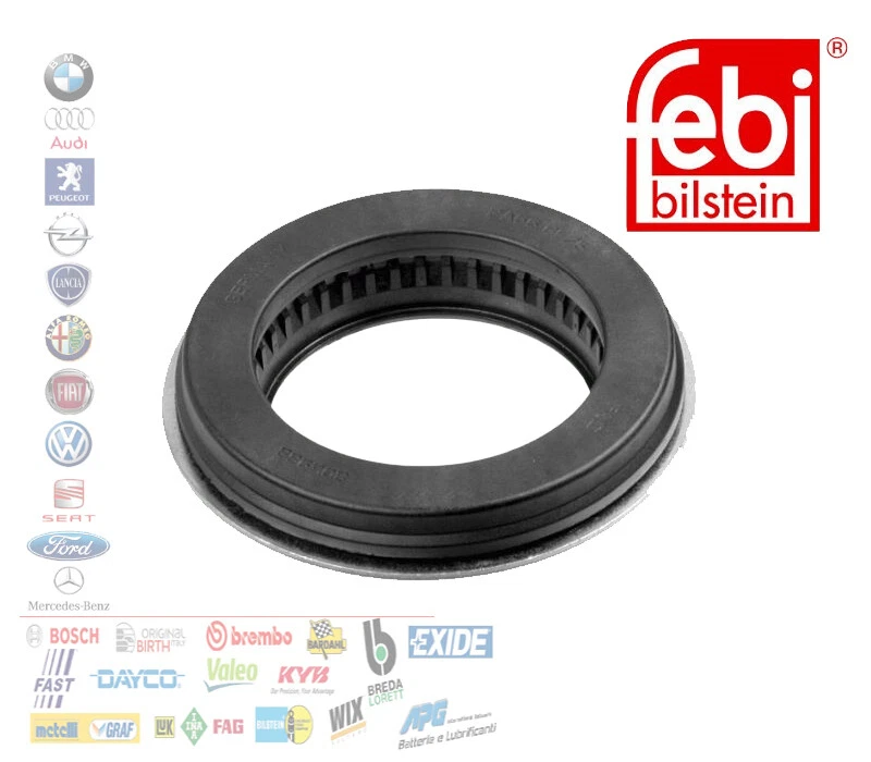 CUSCINETTO VOLVENTE SUPPORTO AMMORTIZZATORE AUDI A3 SEAT LEON VW GOLF FEBI 22498 - Immagine 1 di 1