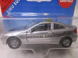 SIKU SUPER SERIE MERCEDES BENZ C32 AMG AUTO MEDICA #1426 GERMANIA (solo uno) - Foto 1 di 8