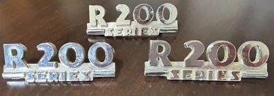 Emblema International Harvester serie R-200 1953-1955 fabricante de equipos originales   Foto 1 de 4