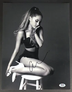 ARIANA GRANDE SIGNED 11X14 PHOTO PSA DNA AUTOGRAPH AP28095 - Picture 1 of 4