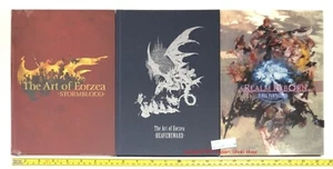 FINAL FANTASY XIV 14 The Art of Eorzea Reborn Limited book 3 set square enix ff - Bild 1 von 12