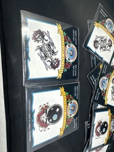 Vintage Set of 2 Sealed 1993 GRATEFUL DEAD Temporary Tattoos Collectible, EXC - Picture 1 of 17