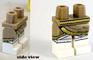 New LEGO Mummy Legs Gold Fringe Pharaoh Wrappings Guard King Queen Dirt Stains - Picture 1 of 1