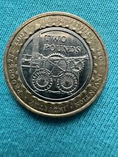 2 Pounds 1804/2004 R. Trevithick Ind. Locomotive