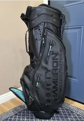 Bolso de pie Scotty Cameron Gallery RARO/RARO CARBONO PATHFINDER “Negro/TIFFANY” Foto 1 de 2