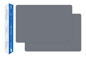 , Set of 2, Extra Large, Thick, Silicone Mats for Kitchen Counter, Heat Resis... - Picture 1 of 9