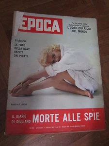 MAGAZIN, EPOCHE, N 540, 1961, MARILYN E LIBERA, MONDADORI (R1)   - Bild 1 von 1