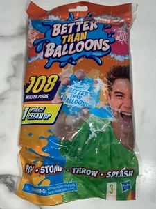 NERF Better Than Balloons Water Pods - 108 Pack -  Easy 1 Piece Clean Up - Picture 1 of 6