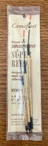 Nuevo Juego De 3 Flotadores Ninfa Super Reed CAMAFLOAT De Colección Años 70 - Hecho en Reino Unido - Imagen 1 de 3