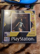 Tomb Raider PlayStation 1 One PS1 Complete with Big Box & Manual Fully Working