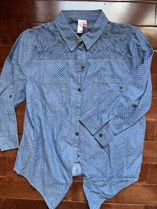 Camicia con colletto e cravatta imbottita nuova senza etichette taglia:L - Foto 1 di 2