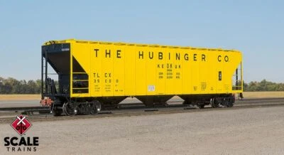 SCALETRAINS HO RIVET COUNTER PS-2CD 4785 Covered Hopper - Hubinger Company TLCX - Image 1 of 3