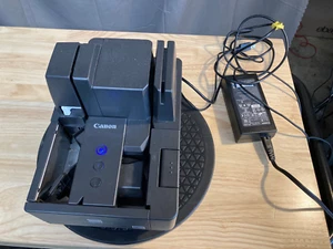 Canon Image FORMULA CR-120 Check Scanner P/N M112060 With AC Adapter - Picture 1 of 7