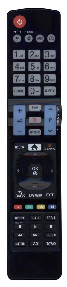 INFRASHOP Mando a distanca para LG AKB74455401 Nuovo