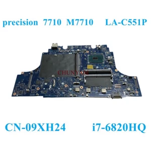 Per scheda madre portatile Dell Precision 7710 M7710 i7-6820HQ LA-C551P CN-09XH24 - Foto 1 di 4