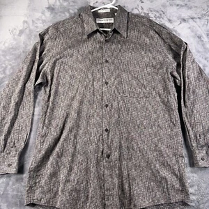 Camisa Jhane Barnes Para Hombres Tela L Tejida en Japón Colorida Manga Larga Abotonada - Imagen 1 de 10