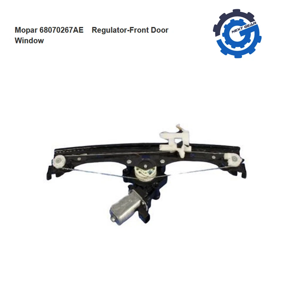 NUEVO OEM MOPAR REGULADOR MONTAJE MOTOR VENTANA 2012-2017 FIAT 500 68070267AE Foto 1 de 2