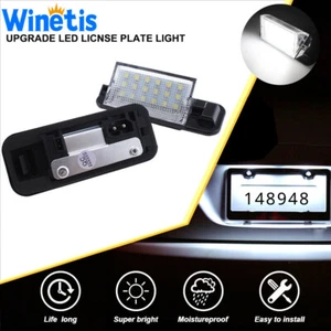 2x LED License Plate Lights 6000K White For 92-98 BMW E36 3 Series 318i 328i - Picture 1 of 10