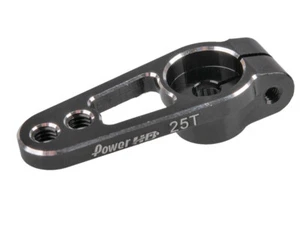 Power HD Lenkung Servo Arm 25T schwarz Aluminium - Bild 1 von 3
