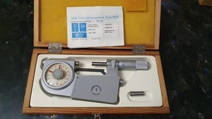 Micrómetro 25-50 mm 0,002 mm métrico Keilpart Suhl DDR Alemania - Imagen 1 de 10