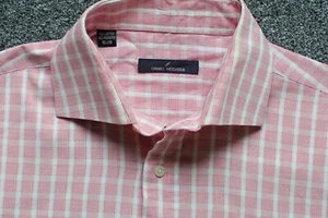 Daniel Hechter long sleeve shirt collar 15 1/2 fit on size M - Picture 1 of 4