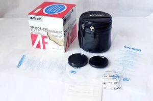 Tamron Leder weicher Reißverschluss Etui und Box für SP 24-135mm f/3.5-5.6 AD asphärisch - Bild 1 von 6