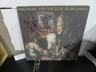 Canned Heat - Historical Figures Ancient Heads LP w/ 1972 UAS-5557 (Signed) - Image 1 of 2