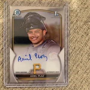 2023 Bowman Chrome Axiel Plaz Auto - Picture 1 of 2