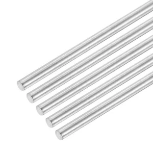 304 Stainless Steel Round Rods 4mm x 120mm Solid Shaft Rods for DIY Craft Mod... - Picture 1 of 6