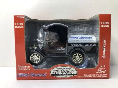 变速箱玩具 1912 年福特 Benzol 硬币银行限量版 1: 24 比例收藏家  — 第 1/4 张图片