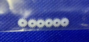 6 x Graham Farish N gauge 16 tooth replacement gear cogs