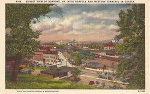 BIRDSEYE - Roanoke, VIRGINIA - Western Terminal - Picture 1 of 2